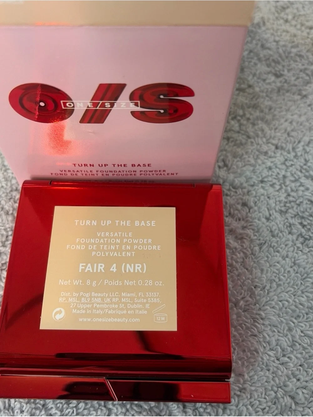 ONE/SIZE Versatile Foundation Powder - Fair 4 (NR) neutral rosy undertones BNIB!